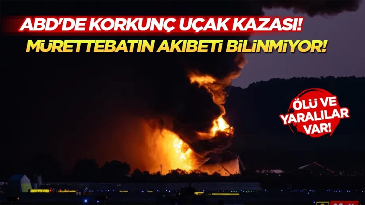 ABD'de kargo uçağı düştü