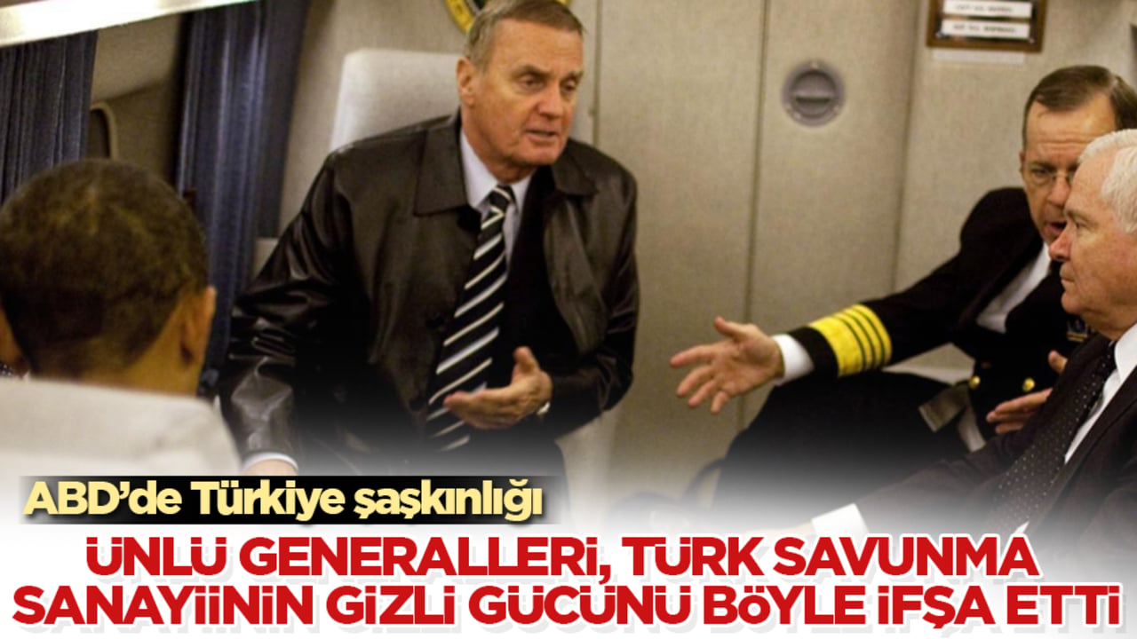 ABD’de Türkiye şaşkınlığı: Ünlü generalleri, Türk savunma sanayiinin gizli gücünü böyle ifşa etti