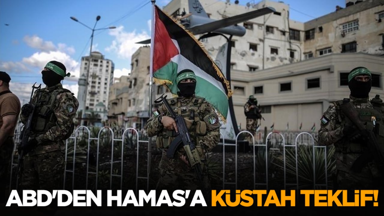 ABD'den HAMAS'a küstah teklif!