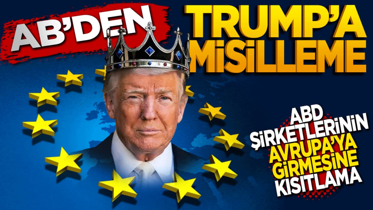 AB'den Trump'a misilleme