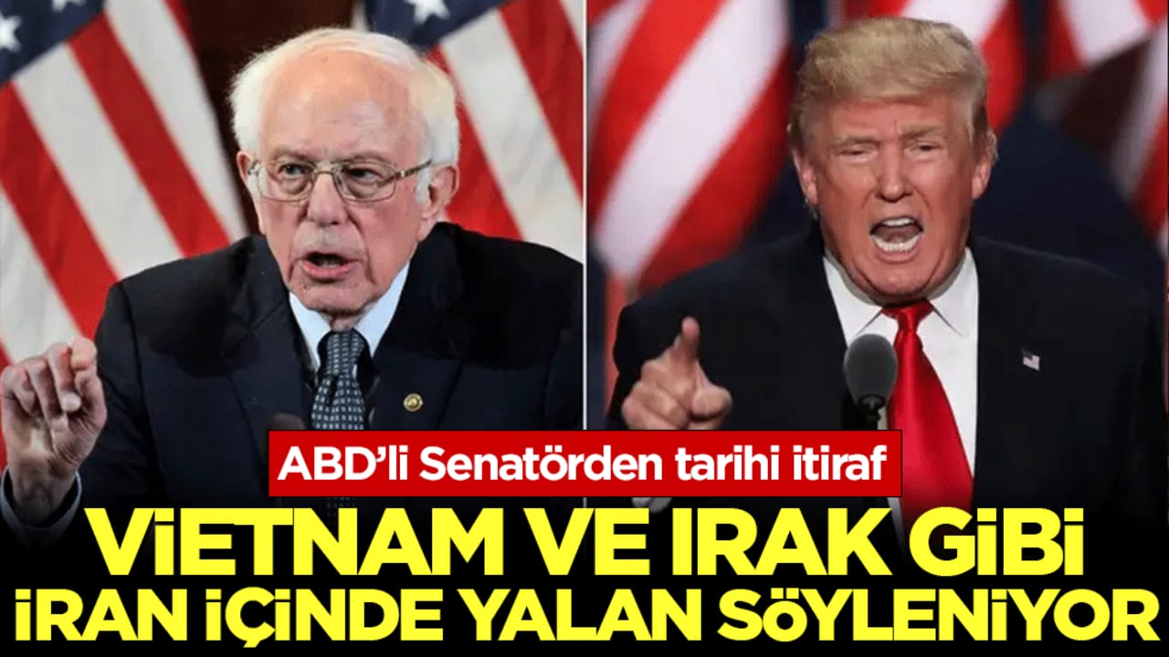 ABD’li Senatörden tarihi itiraf: Vietnam ve Irak gibi İran savaşında da yalan söyleniyor