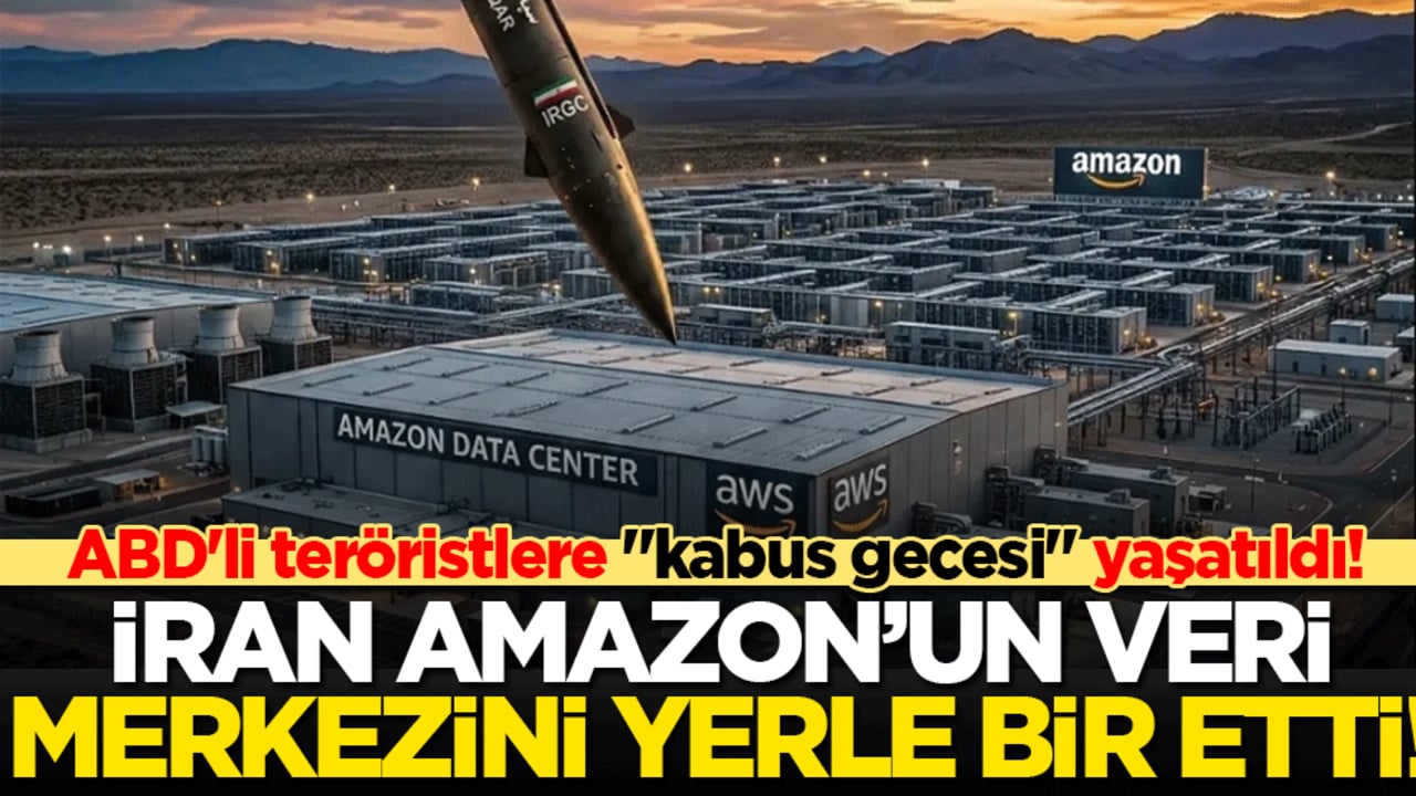 ABD'li teröristlere "kabus gecesi" yaşatıldı! İran Amazon’un veri merkezini yerle bir etti!