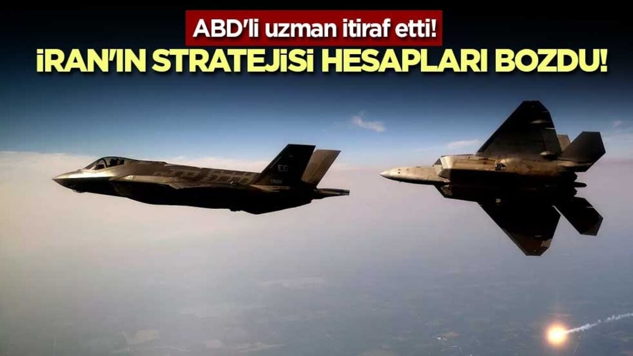 ABD'li uzman itiraf etti! İran'ın stratejisi hesapları bozdu!