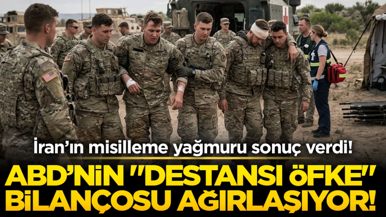 ABD’nin "Destansı Öfke" bilançosu ağırlaşıyor! 140 asker yaralı