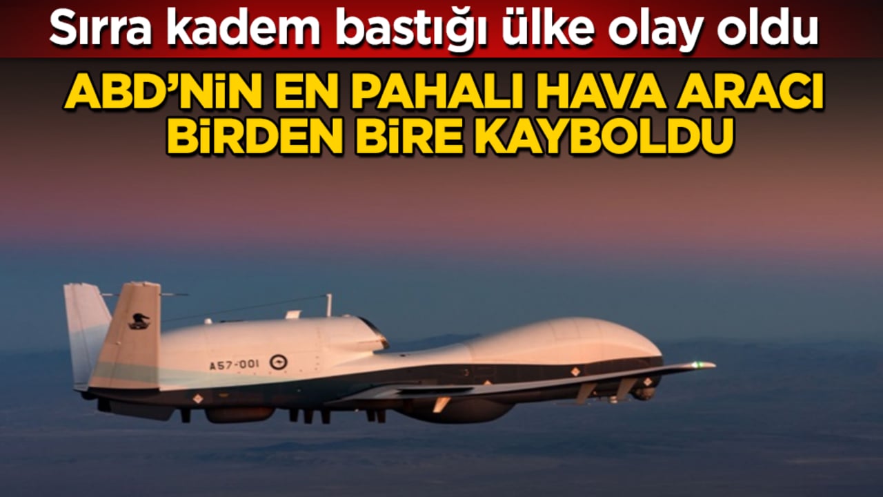 ABD’nin en pahalı hava aracı birden kayboldu! Sırra kadem bastığı ülke olay oldu