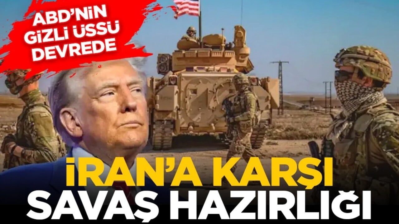 ABD’nin gizli üssü devrede: İran’a karşı savaş hazırlığı