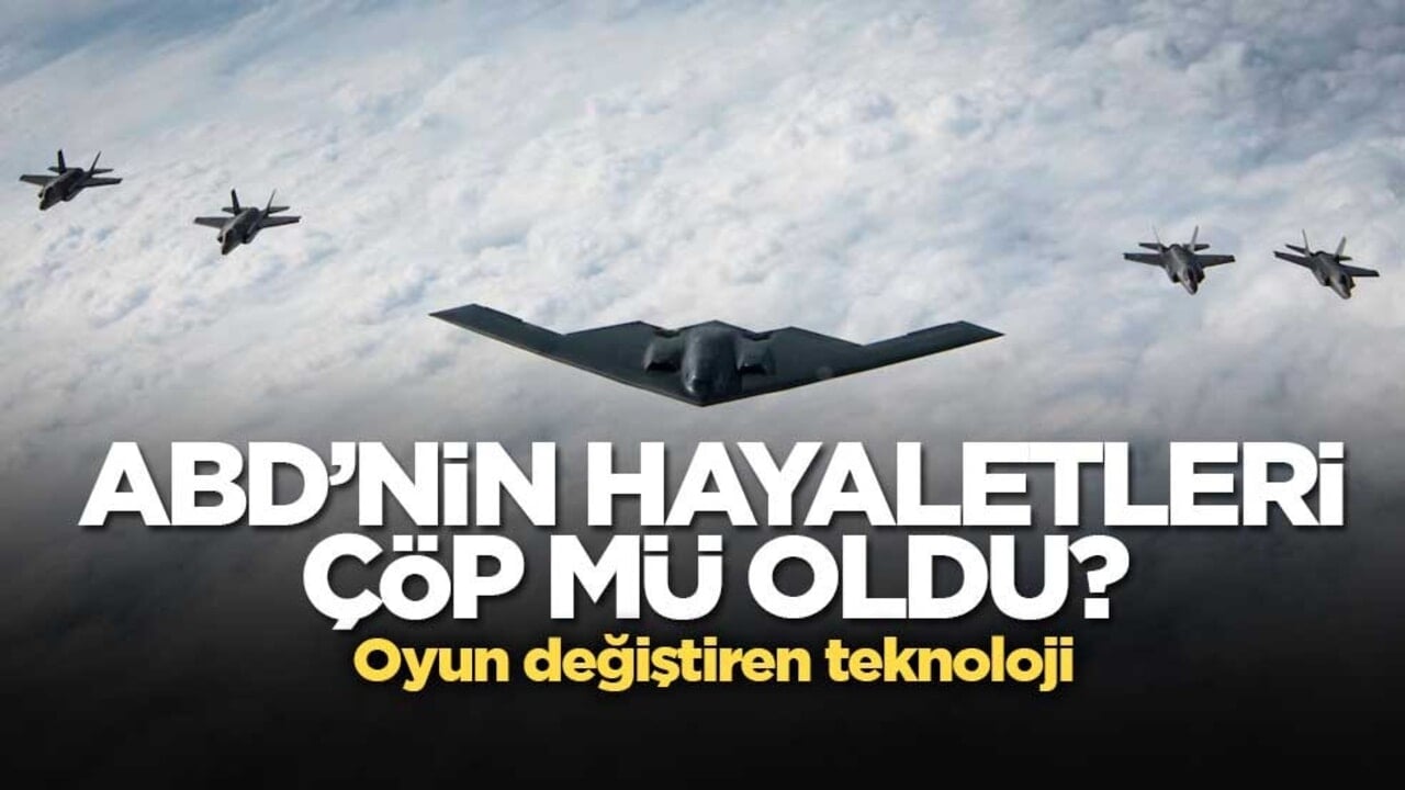 ABD'nin hayalet uçakları çöp mü oldu? Artık görünür oldular