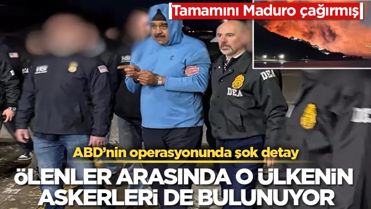 ABD’nin operasyonunda şok detay: Tamamını Maduro çağırmış! Ölenler arasında o ülkenin askerleri de bulunuyor