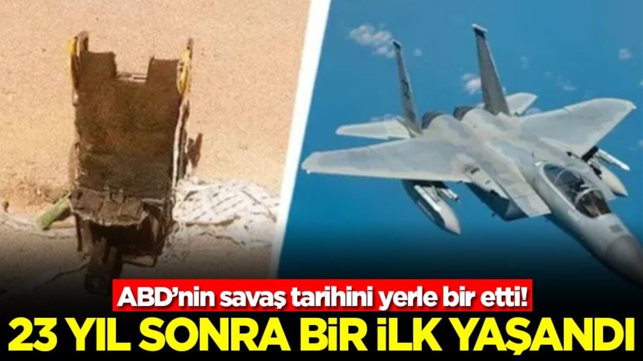 ABD’nin savaş tarihini yerle bir etti! 23 yıl sonra bir ilk yaşandı