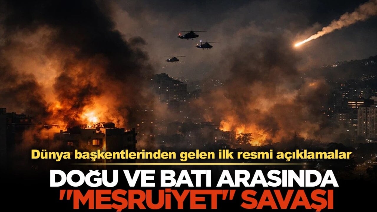 ABD'nin Venezuela saldırısına dünyadan tepkiler: Türkiye'den kritik açıklama