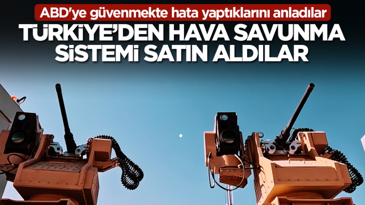 ABD'ye güvenmekte hata yaptıklarını anladılar: Türkiye'den hava savunma sistemi aldılar
