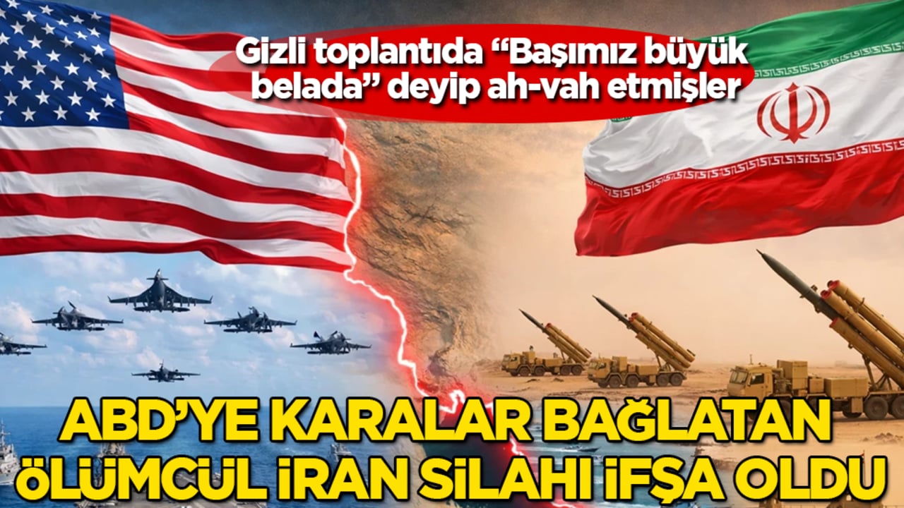 ABD’ye karalar bağlatan ölümcül İran silahı ifşa oldu! Gizli toplantıda "Başımız büyük belada" deyip ah-vah etmişler