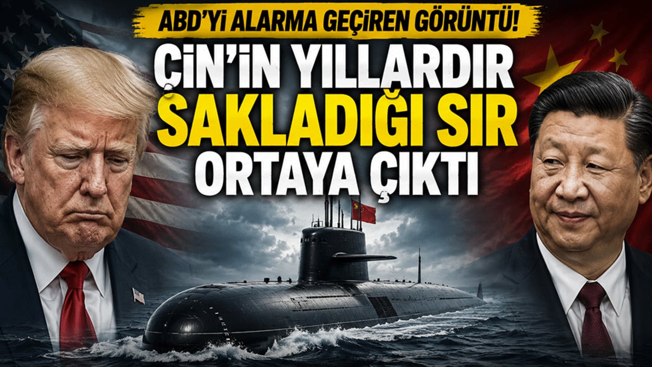 ABD'yi alarma geçiren görüntü! Çin'in gizli silahı ilk kez görüldü