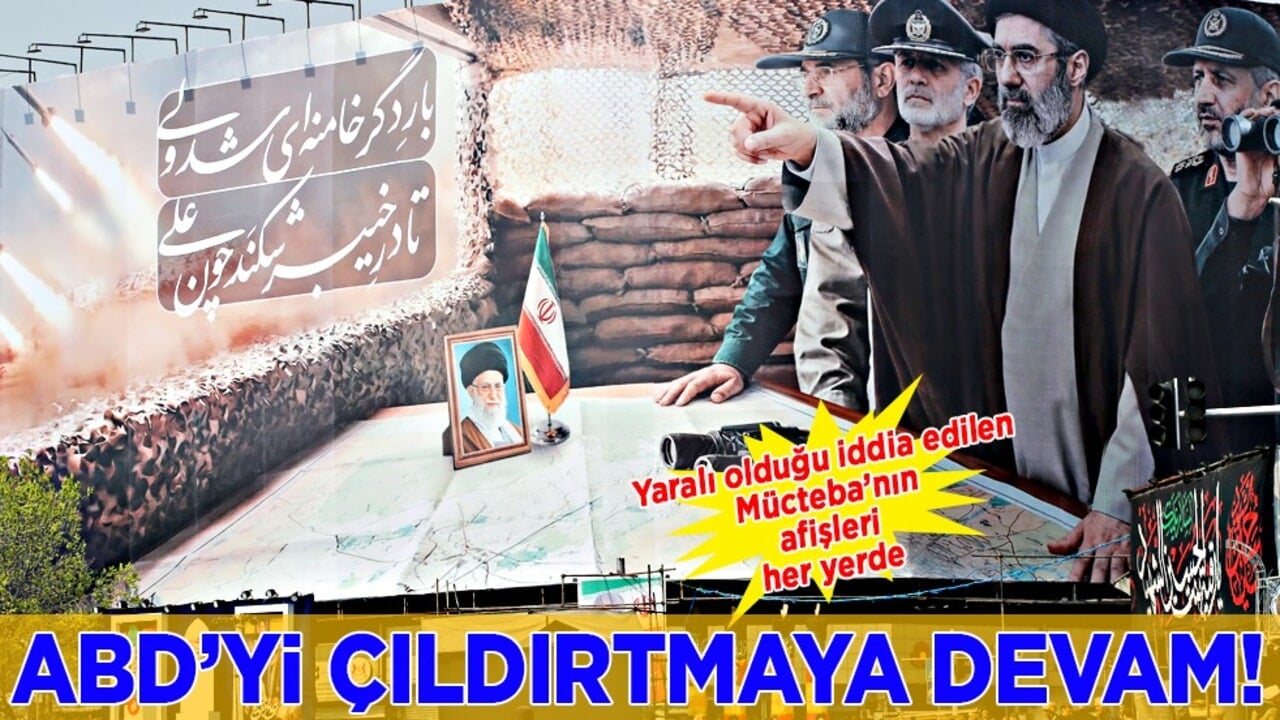 ABD'yi çıldırtmaya devam! Mücteba Hamaney artık her yerde... 