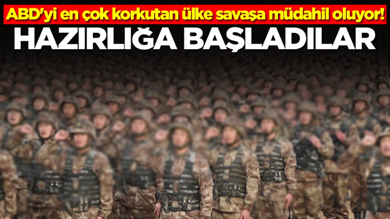 ABD'yi en çok korkutan ülke savaşa müdahil oluyor! Hazırlığa başladılar