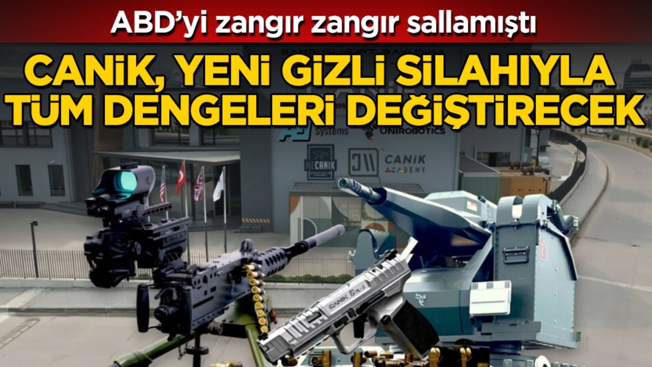 ABD’yi zangır zangır sallamıştı! Türkiye’nin yüz akı CANiK, yeni gizli silahıyla tüm dengeleri değiştirmeye geliyor