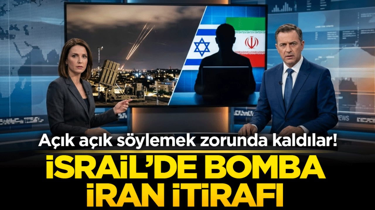 Açık açık söylemek zorunda kaldılar! İsrail’de bomba İran itirafı