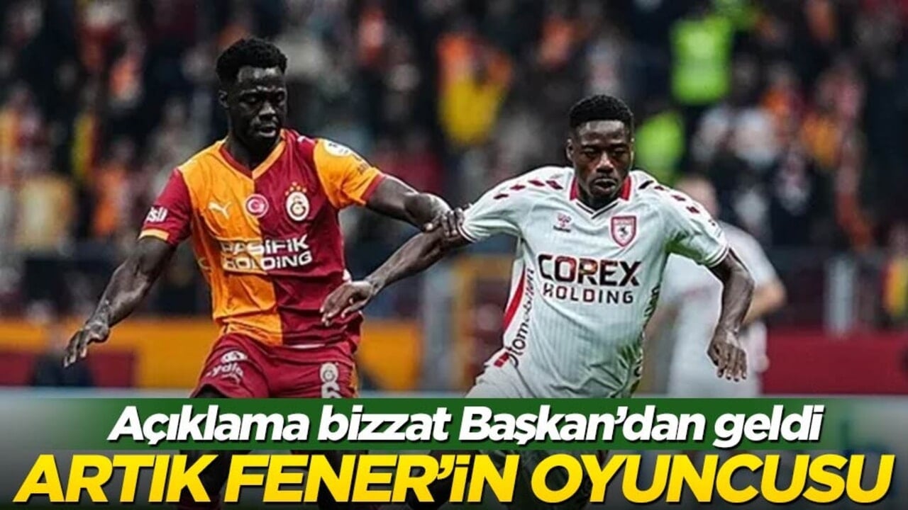 Açıklama bizzat Başkan'dan geldi! Artık resmen Fenerbahçe'nin oyuncusu