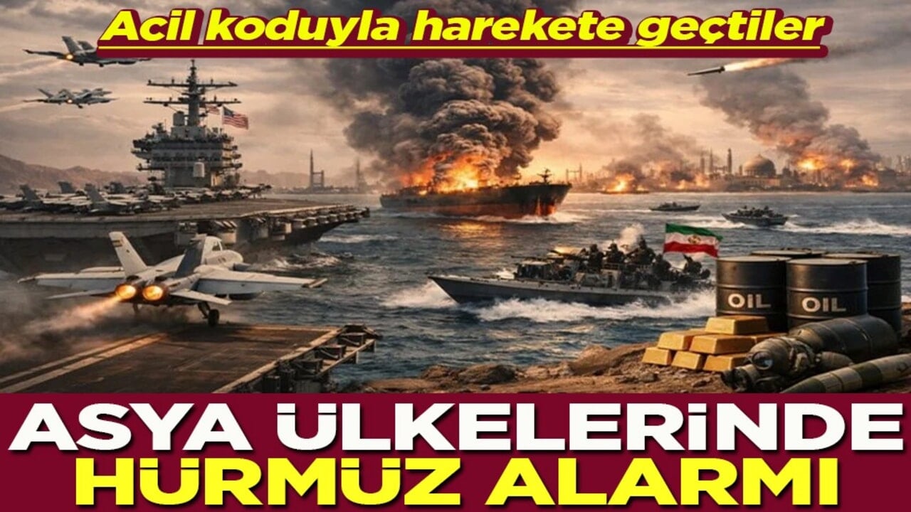 Acil koduyla harekete geçtiler Asya ülkelerinde Hürmüz alarmı