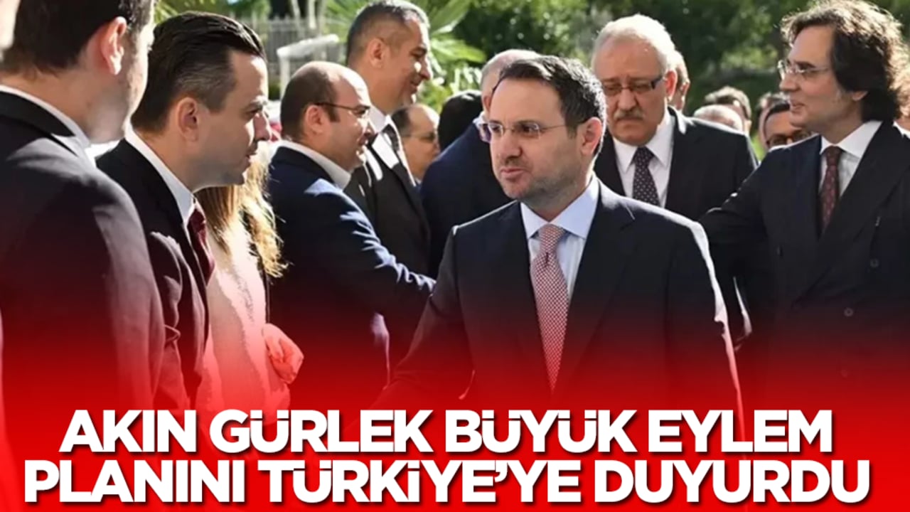 Adalet Bakanı Akın Gürlek büyük eylem planını Türkiye duyurdu