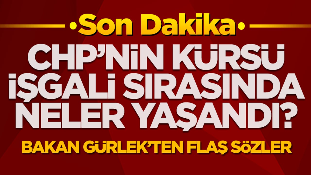 Adalet Bakanı Akın Gürlek'ten flaş sözler