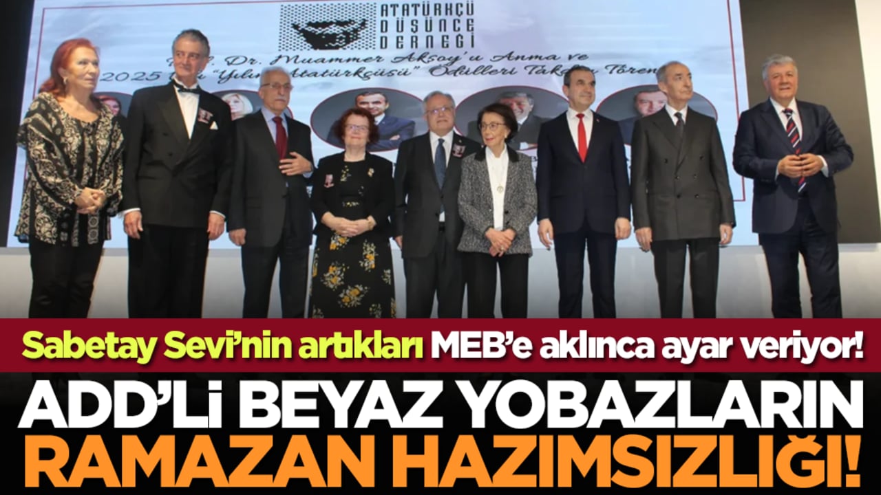 ADD’li beyaz yobazların Ramazan hazımsızlığı!