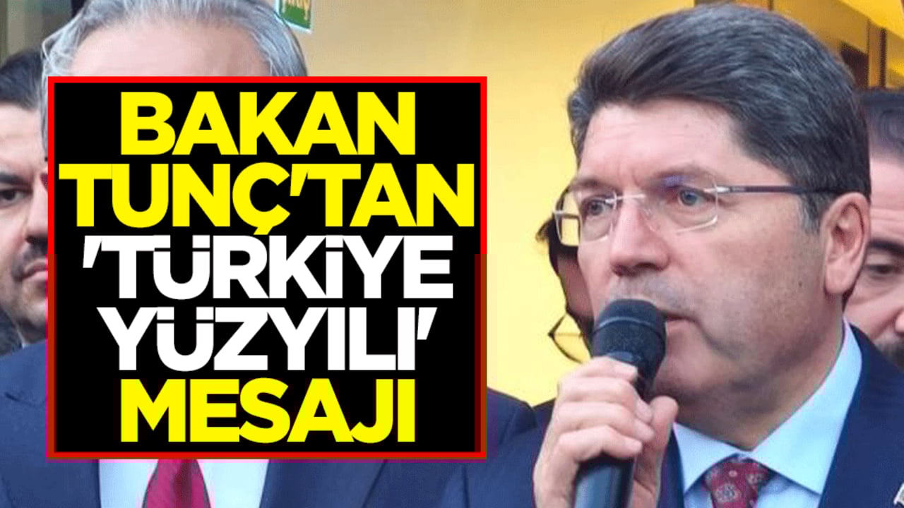 Adıyaman'a giden Bakan Tunç'tan 'Türkiye Yüzyılı' mesajı