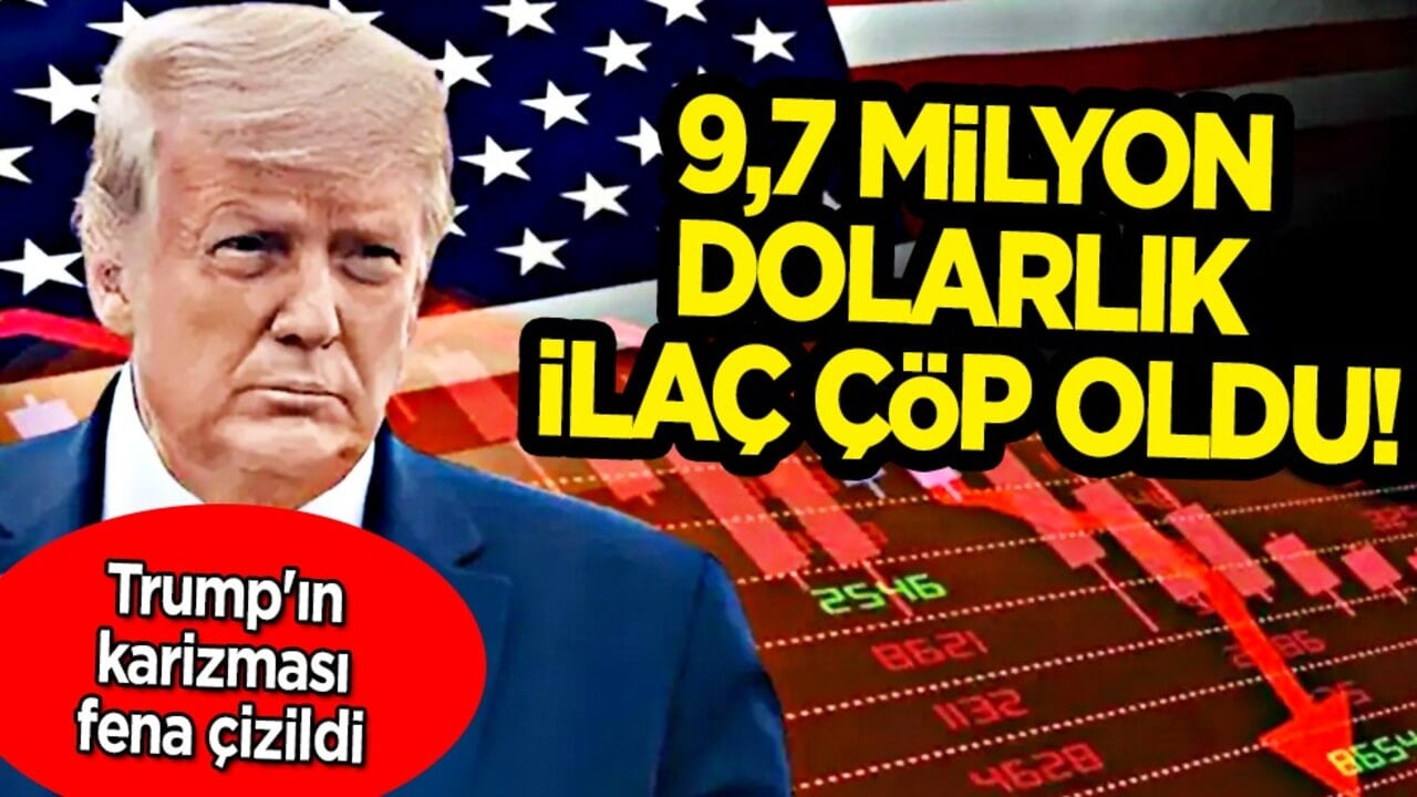 Afrika'ya ABD'nin gönderdiği 9,7 milyon dolarlık ilaç çöp oldu! Trump'ın karizması fena çizildi