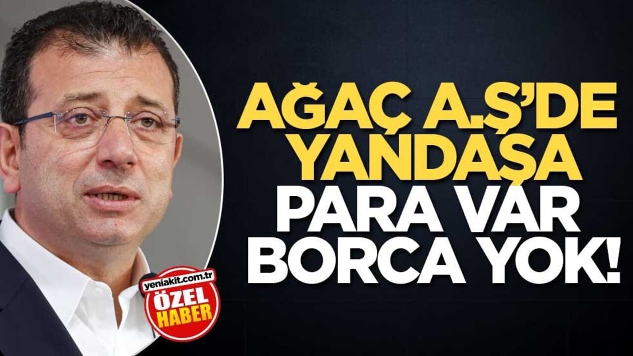 Ağaç A.Ş’de yandaşa para var borca yok!