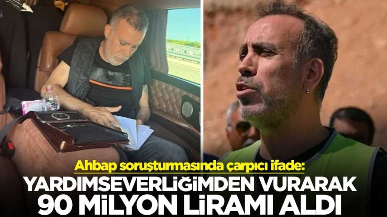 Ahbap soruşturmasında Sevda Kurt'un çarpıcı ifadesi: Yardımseverliğimden vurarak 90 milyon liramı aldı