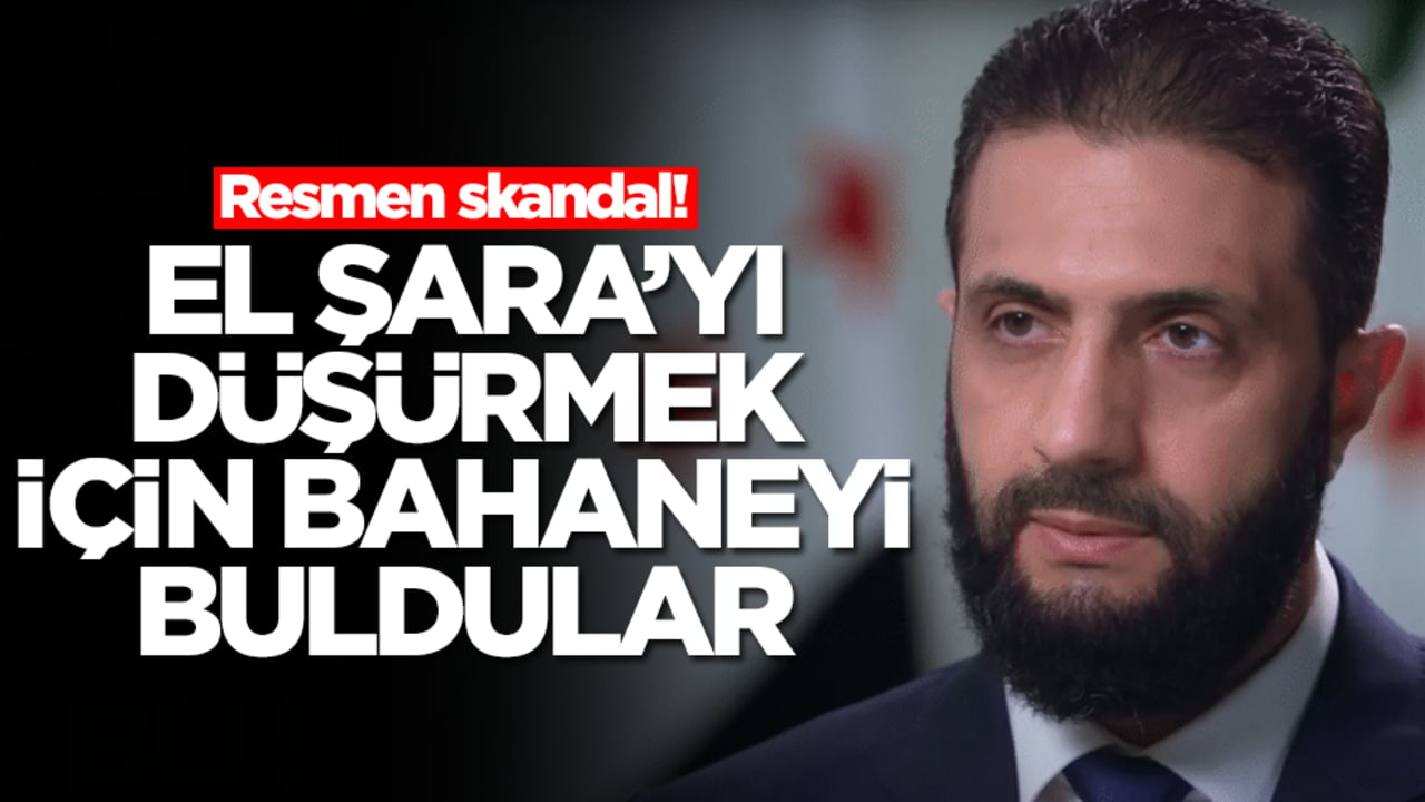 Ahmed El Şara'yı düşürmek için bahaneyi buldular