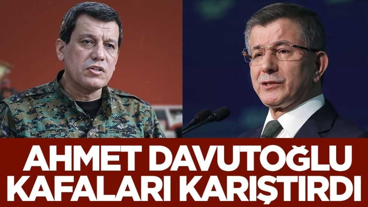 Ahmet Davutoğlu kafaları karıştırdı