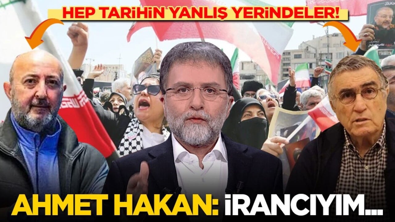 Ahmet Hakan İrancı olduğunu açıkladı: Tarihin hep yanlış yerindeler!