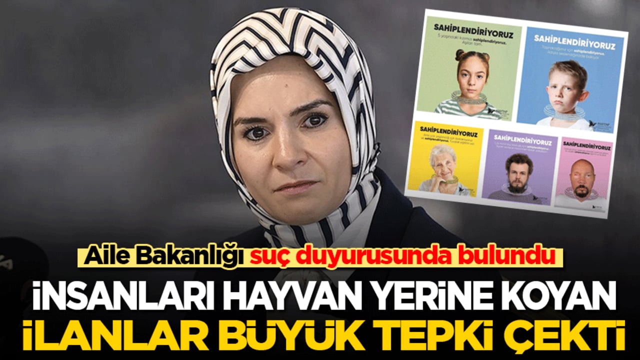 Aile bakanlığı suç duyurusunda bulundu! İnsanları hayvan yerine koyan aşağılık ilanlar büyük tepki çekti