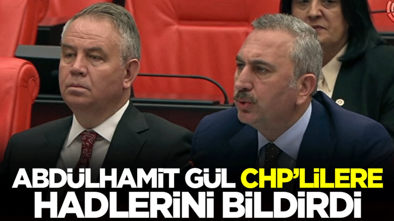 AK Parti Grup Başkanvekili Abdülhamit Gül CHP’lilere hadlerini bildirdi! "Cumhurbaşkanımıza kimse hakaret edemez!"