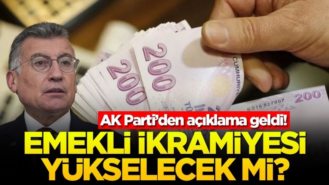 AK Parti'den açıklama geldi! Emekli ikramiyesi yükselecek mi?