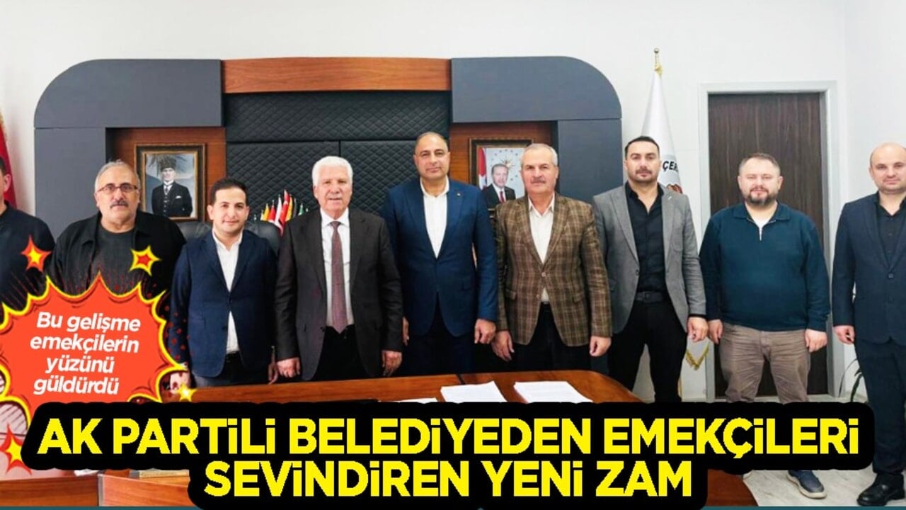 AK Partili belediyeden emekçileri sevindiren yeni zam...