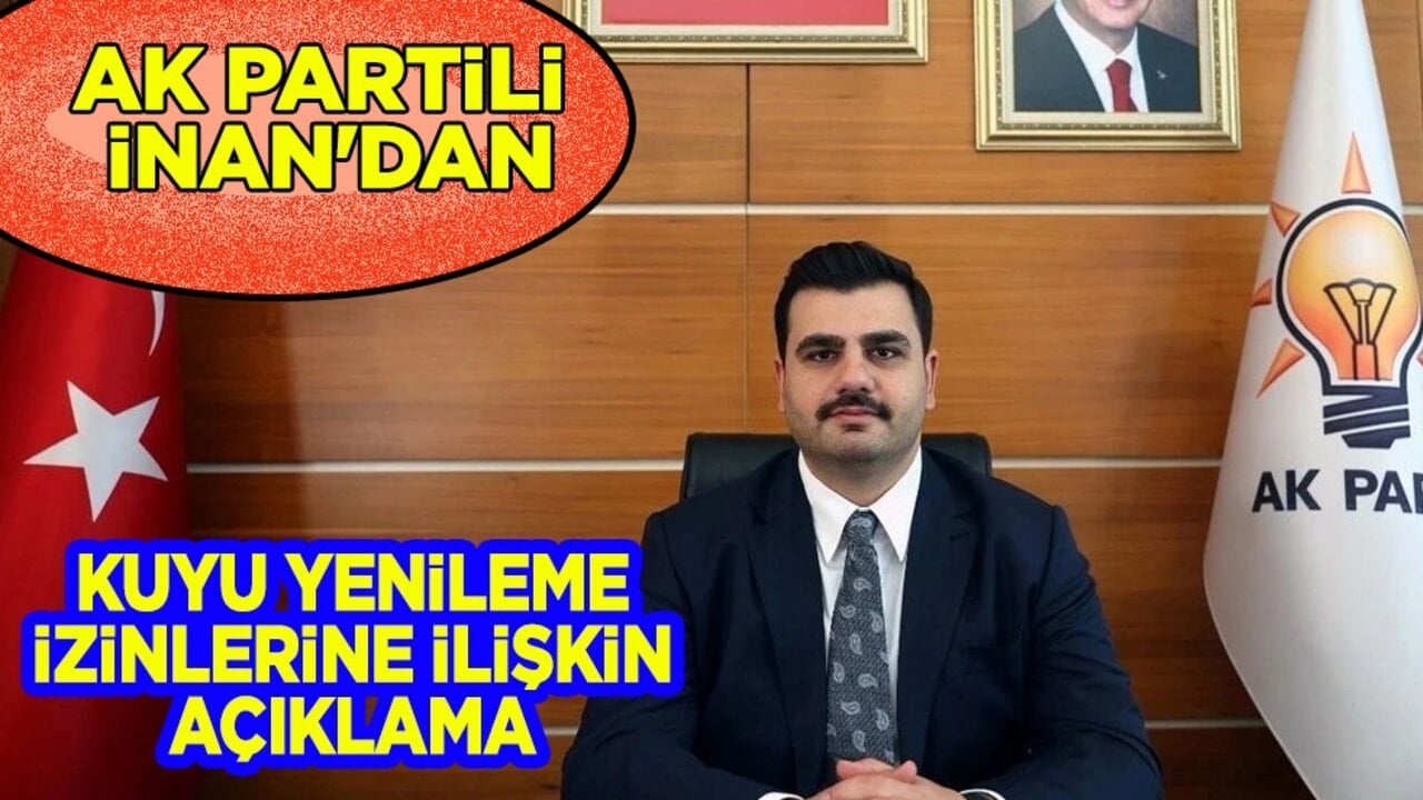 AK Partili İnan: Bahanelerin arkasına sığınmayın... Etrafına bakmadan iş yapan CHP’lilerin kafası 