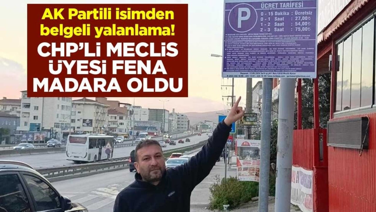 AK Partili isimden belgeli yalanlama! CHP’li meclis üyesi fena madara oldu