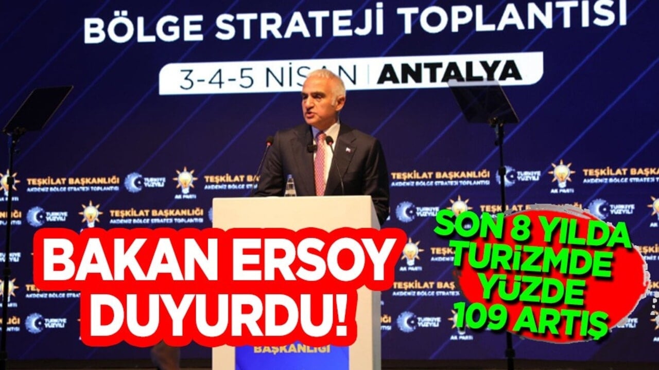 Akdeniz'de 26,9 milyar liralık yatırım! Bakan Ersoy duyurdu: Türkiye kültür ve turizmde küresel güç olmaya devam ediyor 