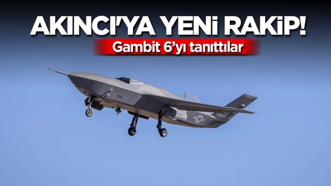 AKINCI'ya yeni rakip! Otonom hava ve yer dronu Gambit 6’yı tanıttılar