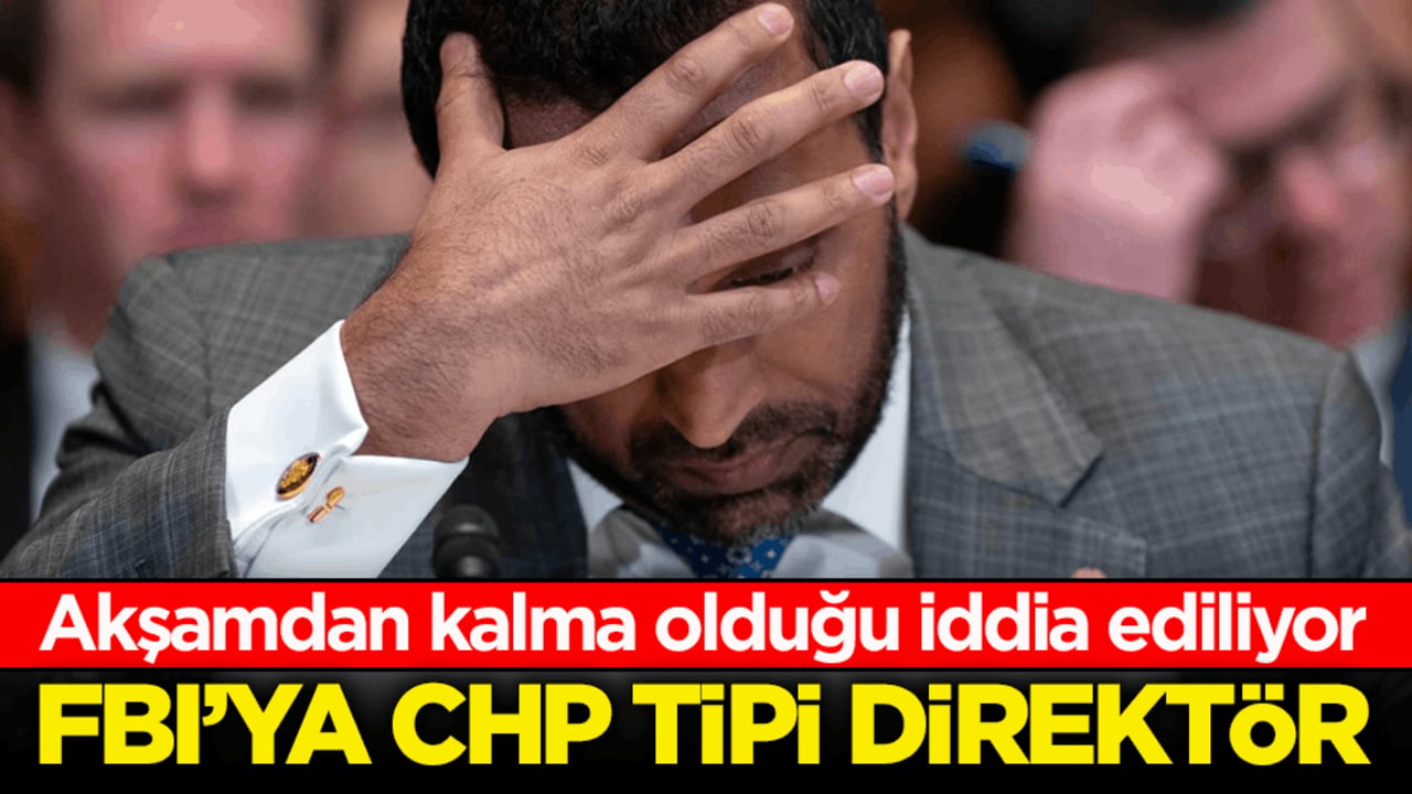Akşamdan kalma olduğu iddia ediliyor! FBI’ya CHP tipi direktör