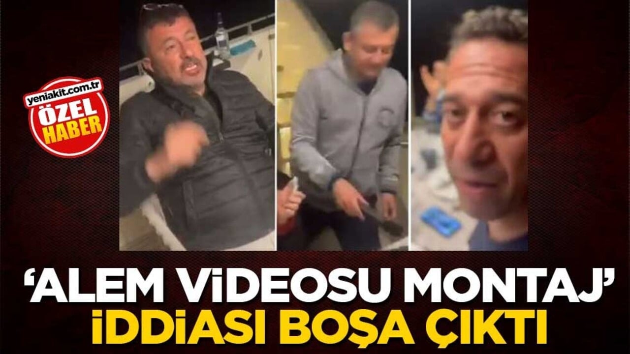 ‘Alem videosu montaj’ iddiası boşa çıktı