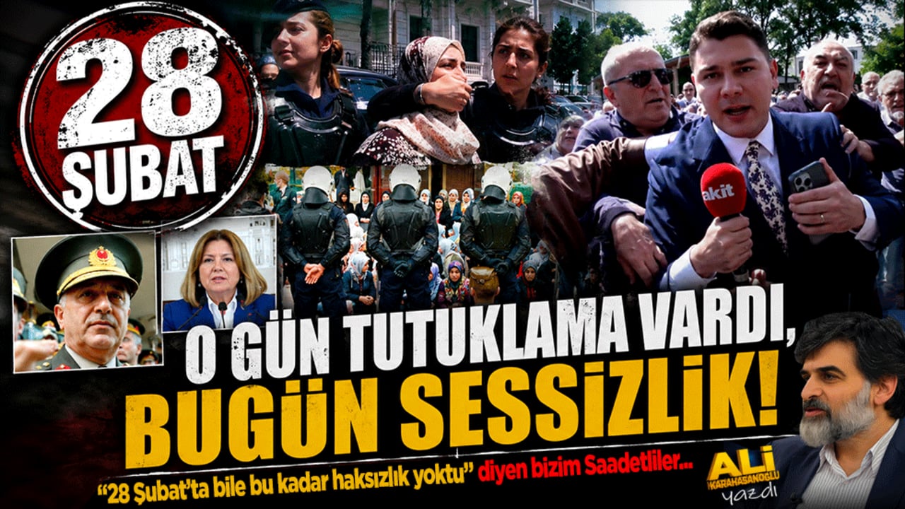 Ali Karahasanoğlu'ndan dikkat çeken 28 Şubat kıyası