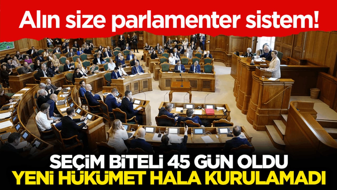 Alın size parlamenter sistem! Seçim biteli 45 gün oldu yeni hükümet hala kurulamadı