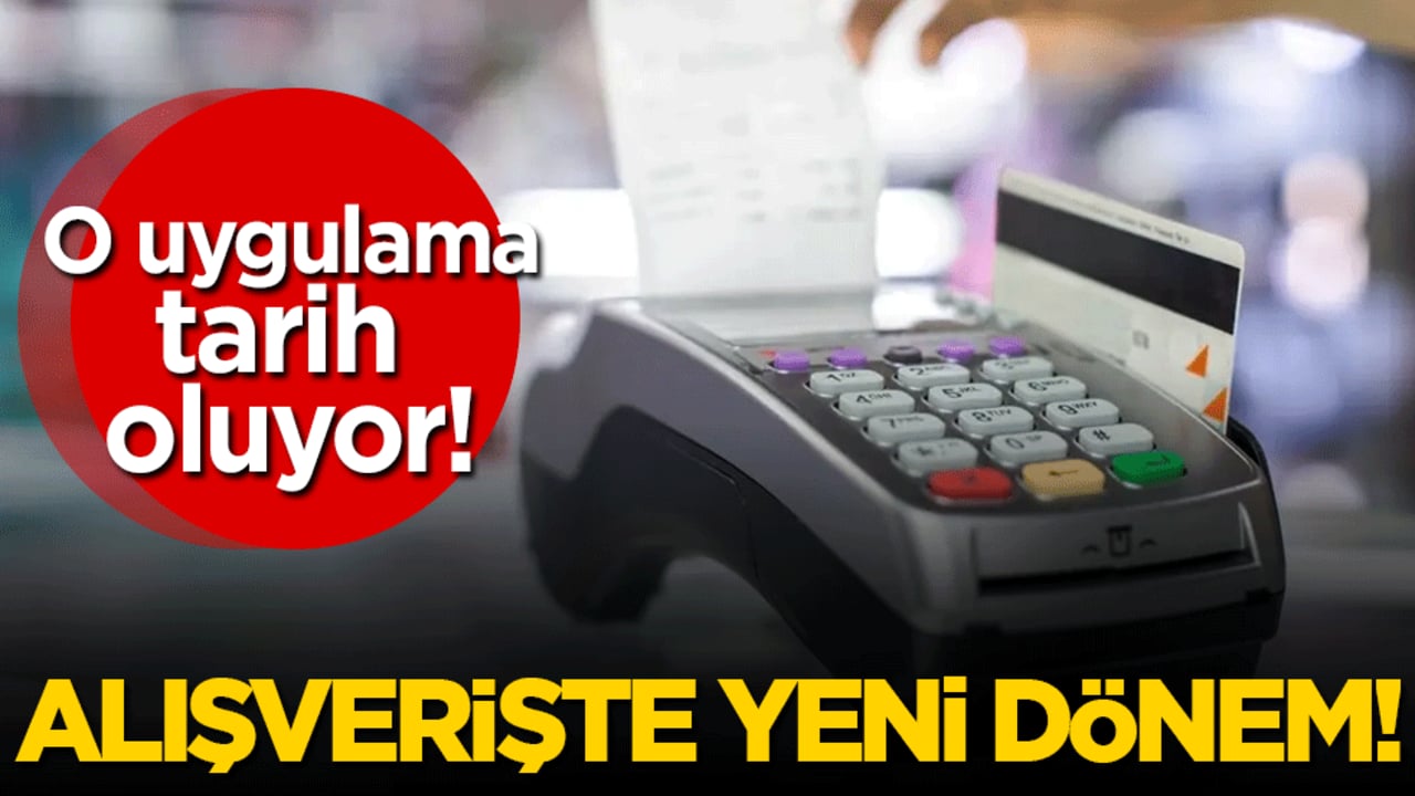 Alışverişte yeni dönem! O uygulama tarih oluyor!