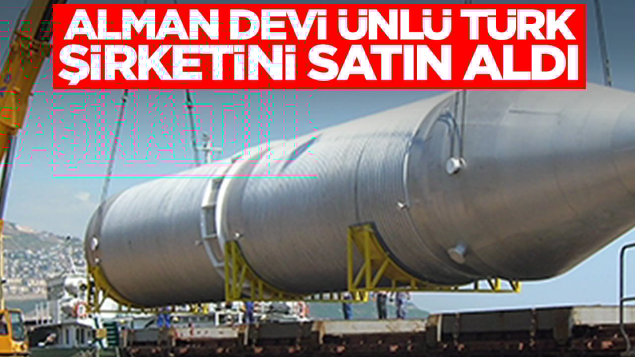 Alman devi ünlü Türk şirketini satın aldı