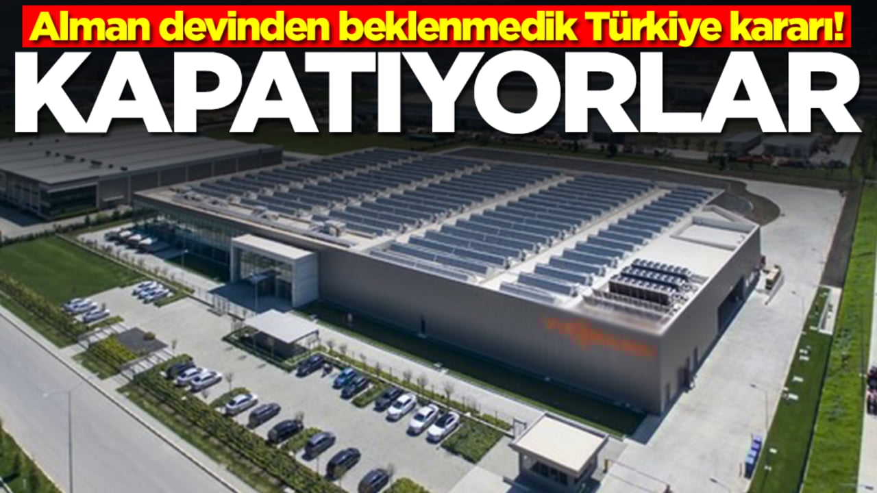 Alman devinden beklenmedik Türkiye kararı! 'Bu hiç iyi olmadı' desek yeridir, kapatıyorlar