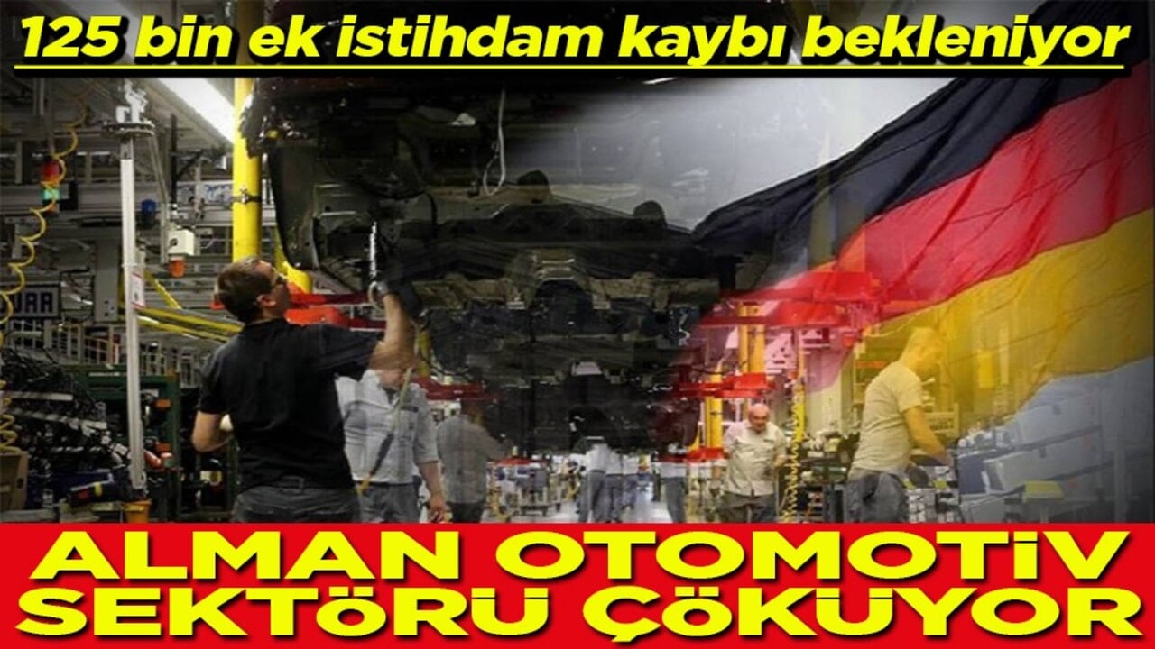 Alman otomotiv sektörü çöküyor