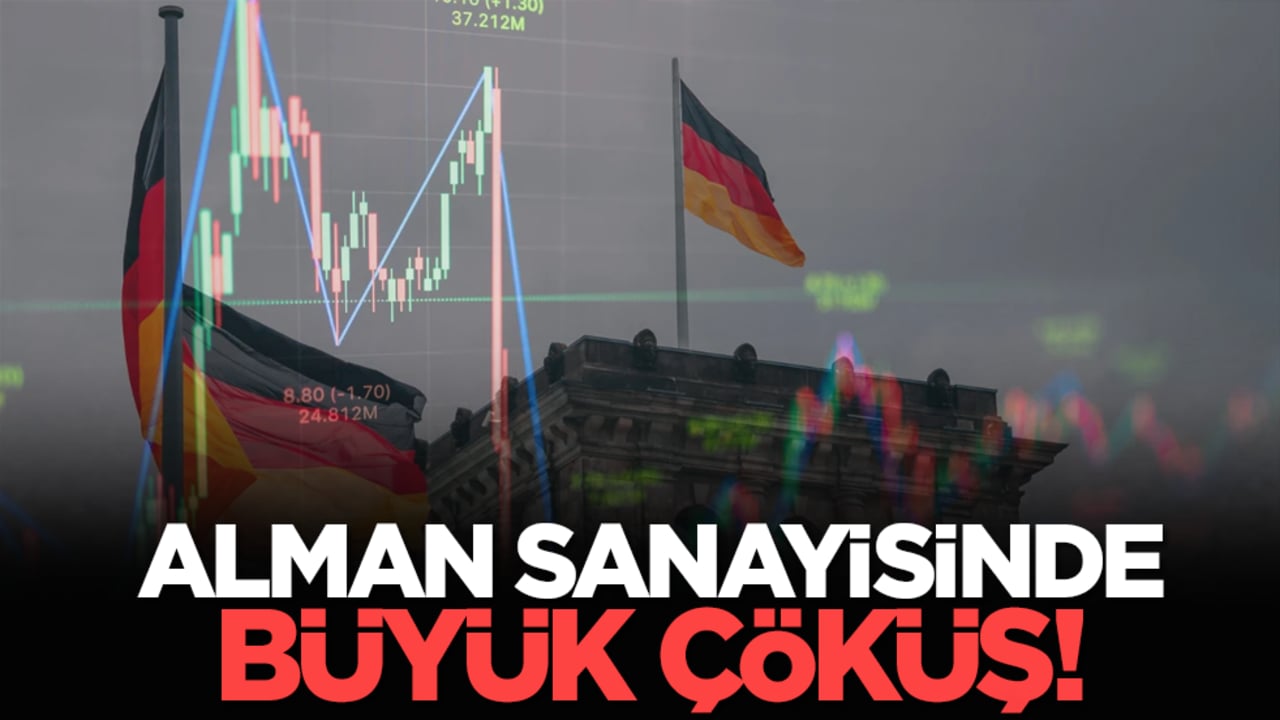 Alman sanayisinde büyük çöküş!
